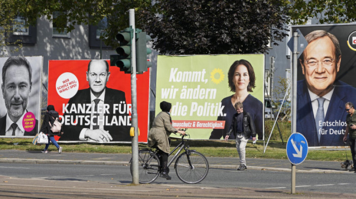"Semafor" koalicija sve izvesnija: Zeleni, FDP i SPD od sutra pregovaraju o novoj vladi