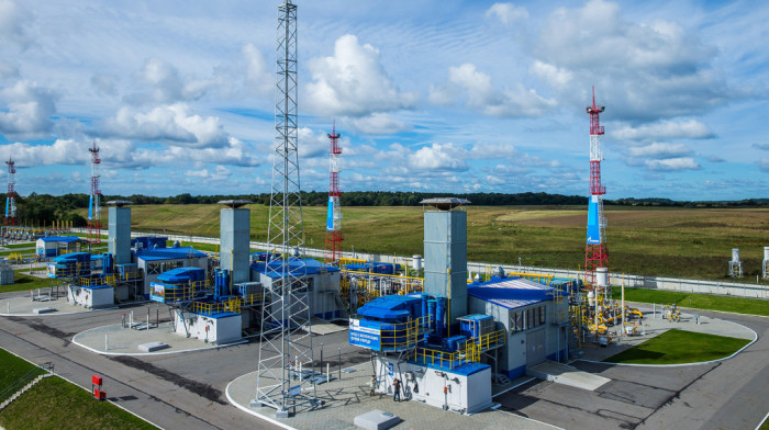 Gasprom: Isproruka gasa Evropi kroz Severni tok jedan ograničena na 100 miliona kubnih metara gasa dnevno