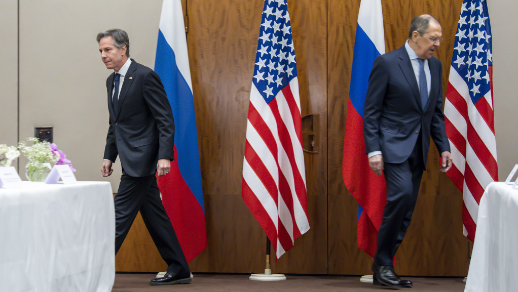 Lavrov i Blinken oči u oči:  Moskva ponovila zahteve, odgovor SAD sledeće nedelje, jedan zahtev već odbijen