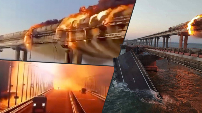 Bolan udarac za Rusiju, Putin naredio istragu zbog Krimskog mosta, Kijev poručuje: Ovo je početak (VIDEO)