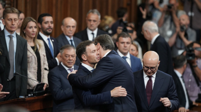 Skupština izglasala novu Vladu Srbije, premijer Vučević i ministri polažili zakletvu, svečanosti prisustvovao Vučić