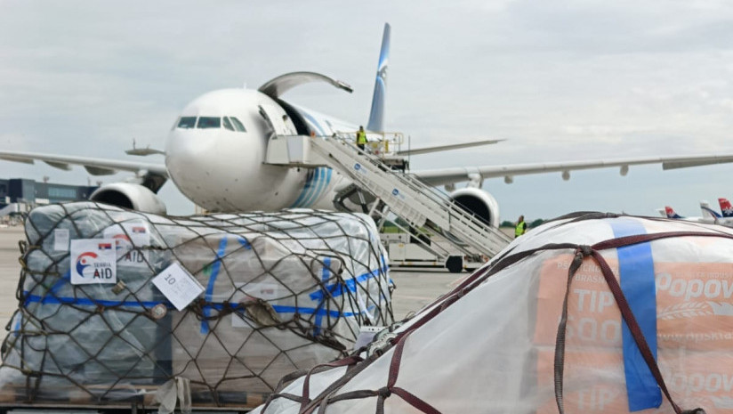 Srbija uputila humanitarnu pomoć stanovnicima Gaze, prvi avion kreće danas