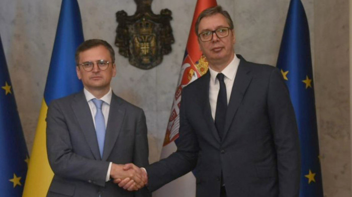 Vučić i Vučević u odvojenim sastancima sa ukrajinskim šefom diplomatije, Kuleba: Imamo mnogo toga zajedničkog