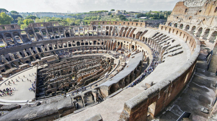 Obnavlja se Koloseum: Pogled sa mesta gde su se borili gladijatori