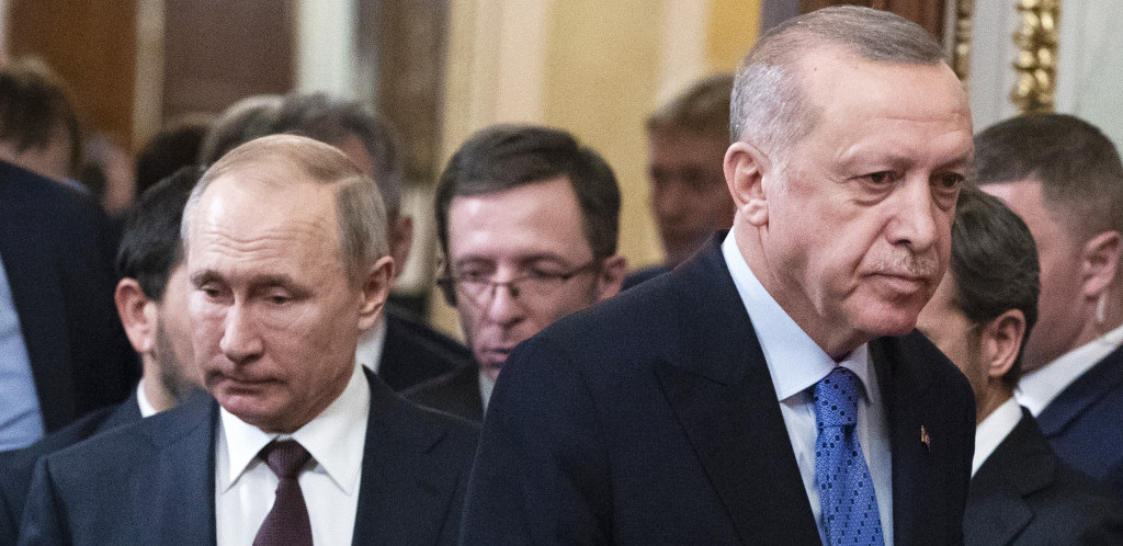 Erdogan tražio od Putina da međunarodna zajednica "održi lekciju odvraćanja" Izraelu