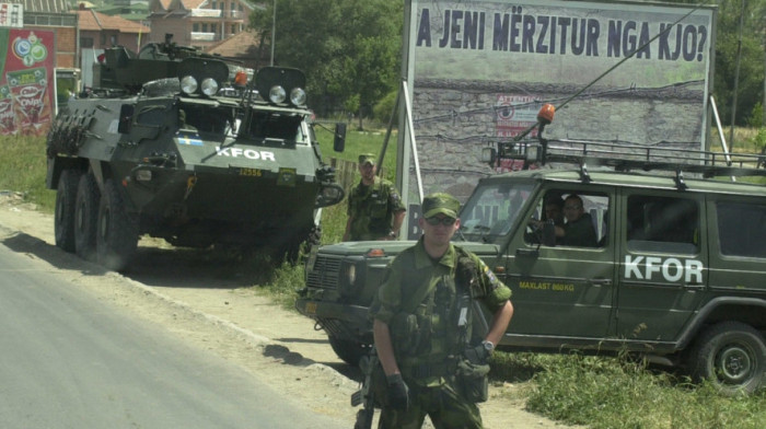 Pojačano kretanje vojske na Kosovu - deo NATO vežbe u okolini Đakovice