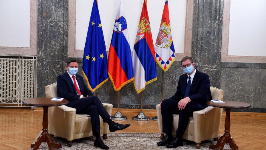Slovenački predsednik stigao u Srbiju, pripreme za samit Brdo-Brioni