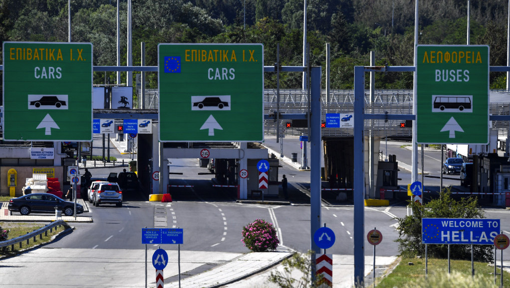 Granični prelaz Evzoni i zvanično otvoren za putnike iz Srbije