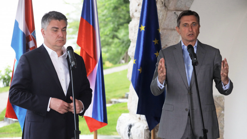 Milanović i Pahor poručuju: "Vidimo Zapadni Balkan kao jednu celinu, a ne samo kao pojedinačne države"