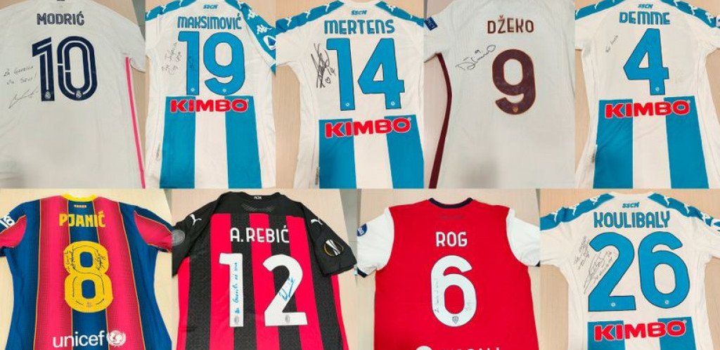 Udruženi u humanom cilju, još fudbalskih zvezda poslalo dresove za aukciju