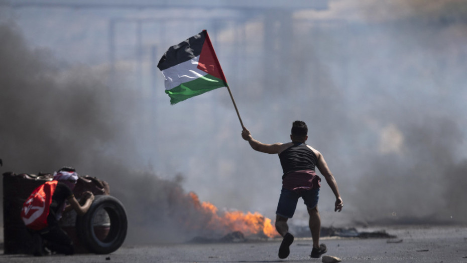 Izraelski ministar Ben-Gvir naredio uklanjanje palestinskih zastava