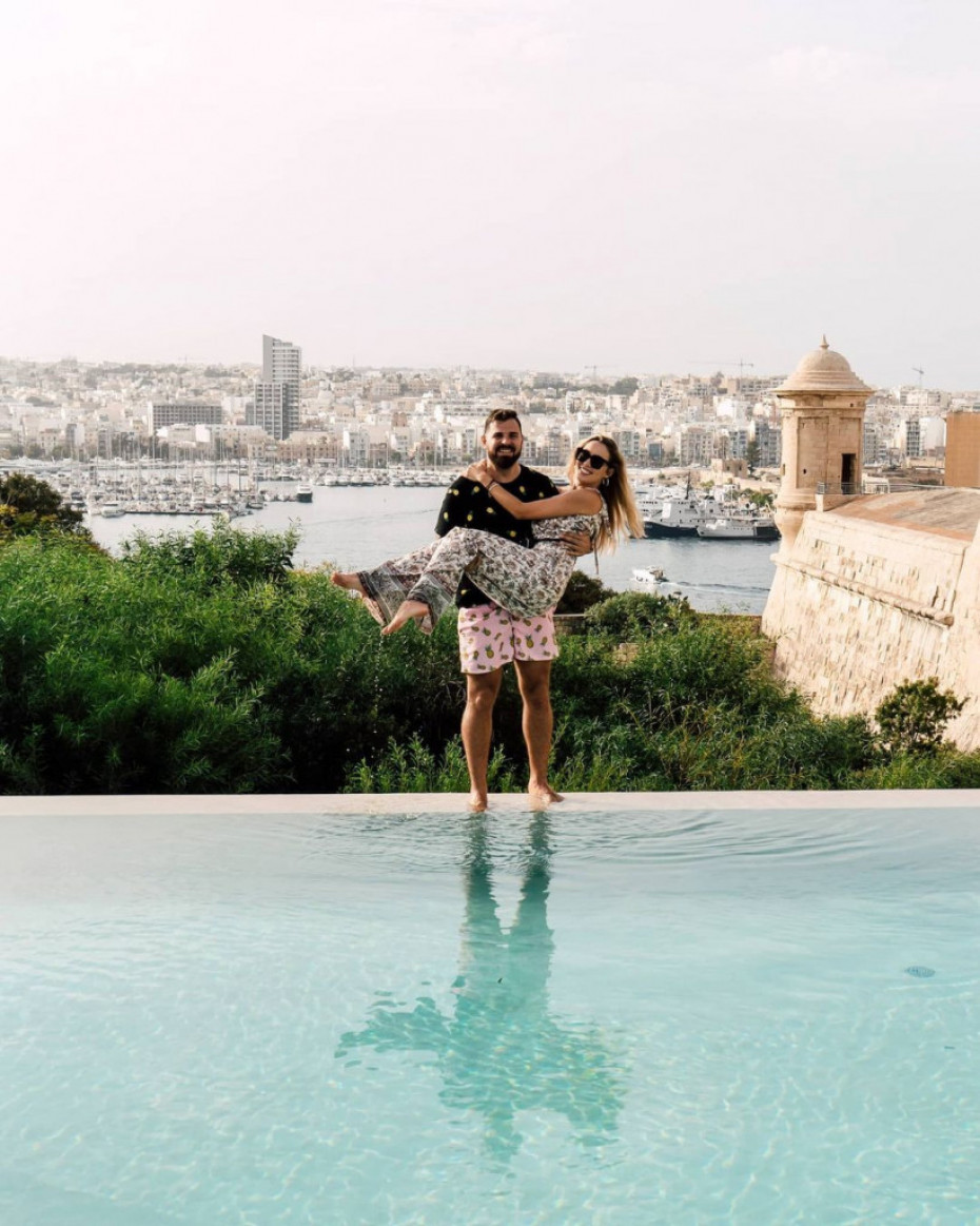 Andrea i Kristijan na Malti