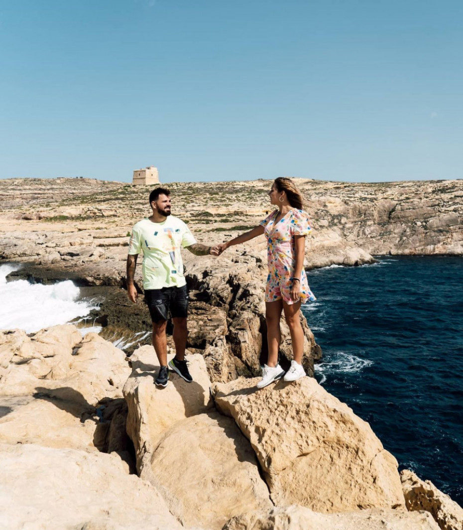 Andrea i Kristijan na Malti
