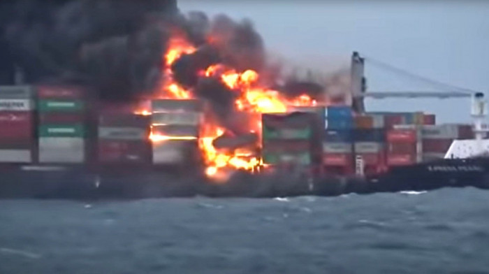 Eksplozija na brodu koji je prevozio 25 tona azotne kiseline