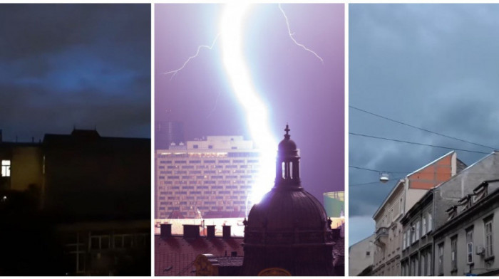 Snažno nevreme pogodilo region, u Zagrebu oluja rušila drveće, poplave u Sarajevu