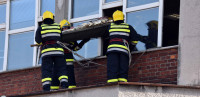 Požar u zgradi Opštine Zubin Potok, zahvaćene dve kancelarije