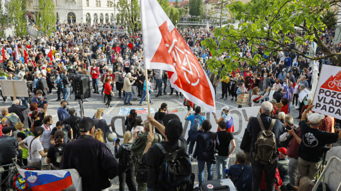 Protesti u Sloveniji, demonstranti traže ostavku Vlade i nove izbore