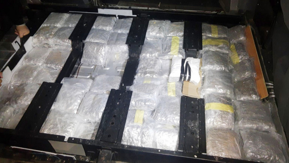 Na Batrovcima zaplenjen 41 kilogram marihuane, uhapšena jedna osoba