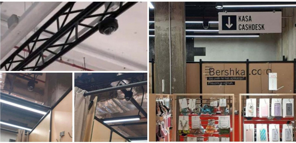 "Berška" optužena i u Švajcarskoj: Kamere iznad kabina za presvlačenje i u Bernu, kompanija morala da reaguje