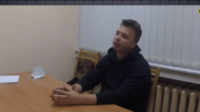 Protaševič na novom snimku iz pritvora, beloruska televizija objavila dokumentarac o hapšenju
