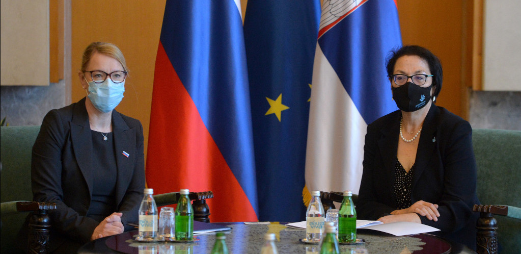 Slovenačka ministarka: Podržavamo Srbiju na putu ka Evropskoj uniji