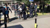 Policija  sprovela 136 ilegalnih migranata iz Beograda u Preševo