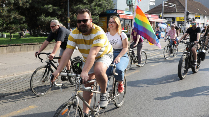 U Zagrebu održan Prajd na biciklima