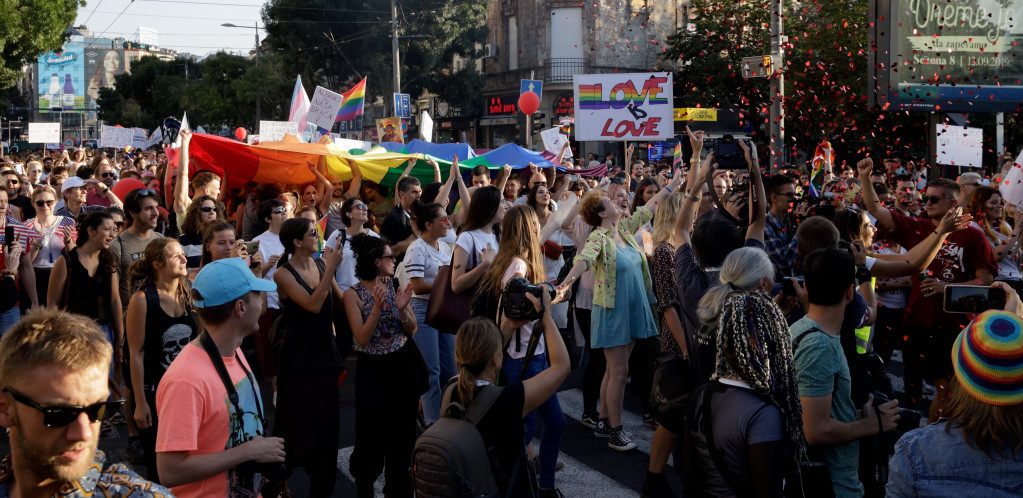 Parada ponosa pod sloganom "Ljubav je zakon" 18. septembra u Beogradu