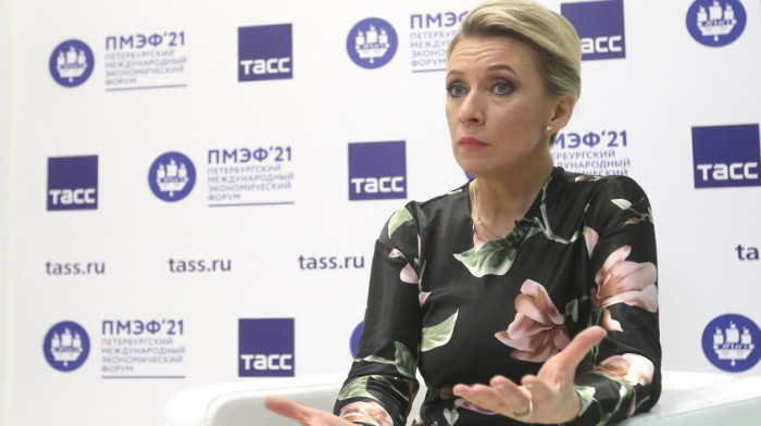 Zaharova: Rusija "optimizuje" broj diplomatskog osoblja u Ukrajini