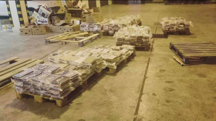Kokain vredan 100 miliona evra zaplenjen na Malti, trebalo da bude iskrcan u Sloveniji