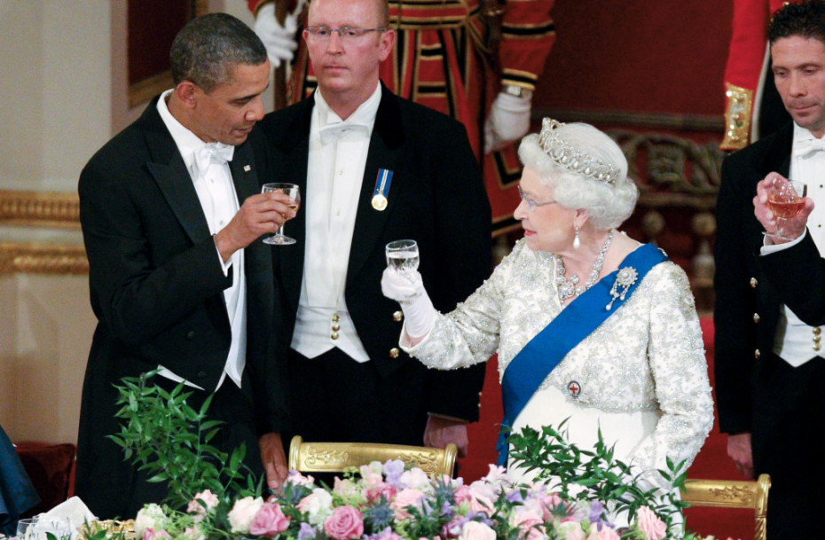 Kraljica Elizabeta II, Barak Obama