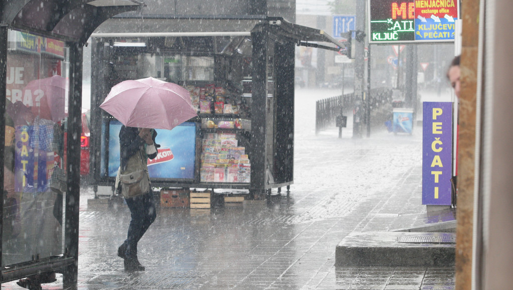 Pljuskovi stižu u Beograd, RHMZ najavio obilne padavine za Banat, Bačku i Braničevski okrug