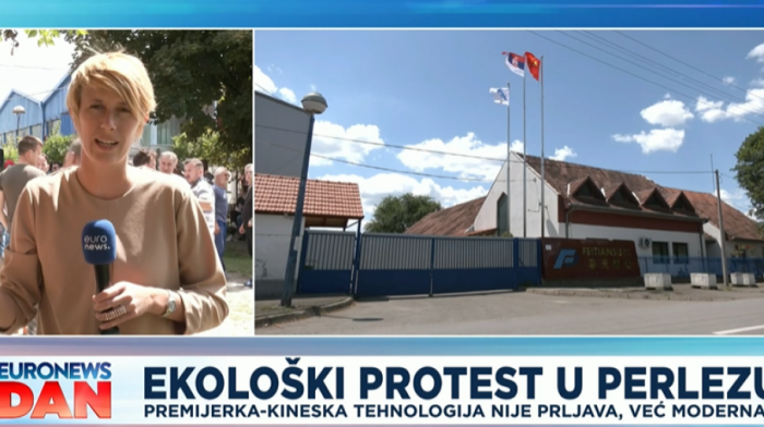 Novi protest u Vojvodini: Okupljeni u Perlezu protestuju zbog kineske fabrike za preradu plastike