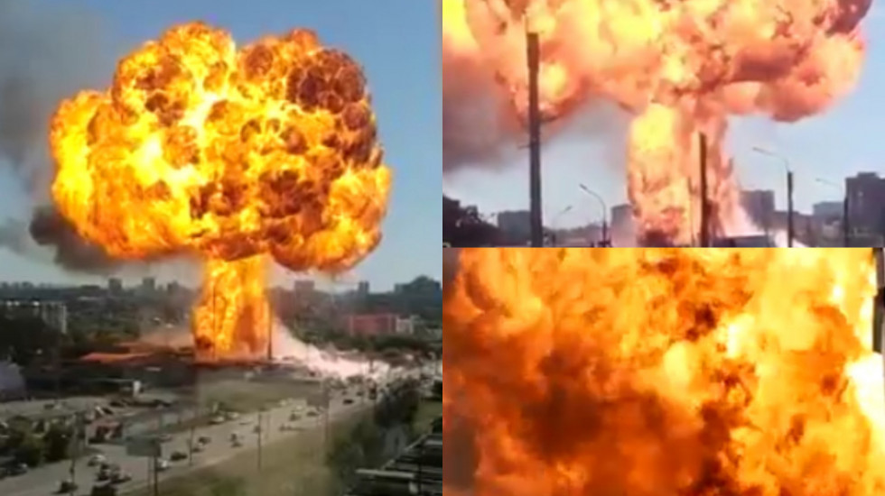 Velika eksplozija na benzinskoj pumpi u Rusiji, povređena 21 osoba
