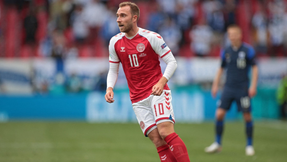 Eriksen obišao svoje saigrače tokom treninga