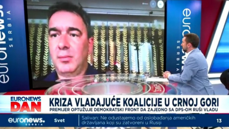 Medojević za Euronews Srbija: Nije bila dobra odluka da Krivokapić bude premijer