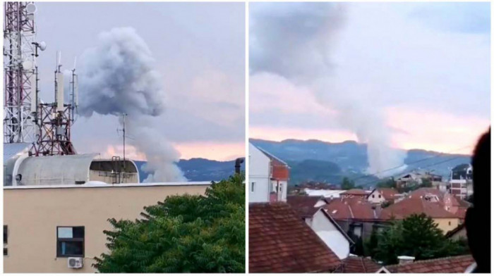 Ugašen požar u fabrici "Sloboda" u Čačku, do eksplozije najverovatnije došlo u magacinu baruta