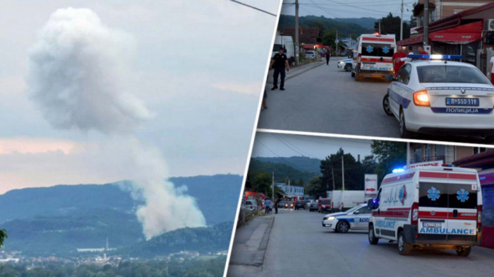 Nova eksplozija u fabrici "Sloboda" u Čačku, troje radnika lakše povređeno