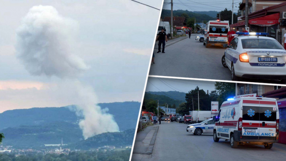 Nova eksplozija u fabrici "Sloboda" u Čačku, troje radnika lakše povređeno