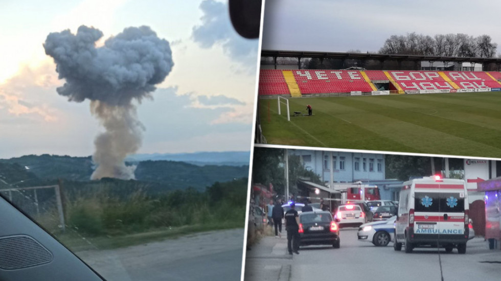 Hitna evakuacija u Čačku, građani u blizini fabrike "Slobode" poslati na gradski stadion