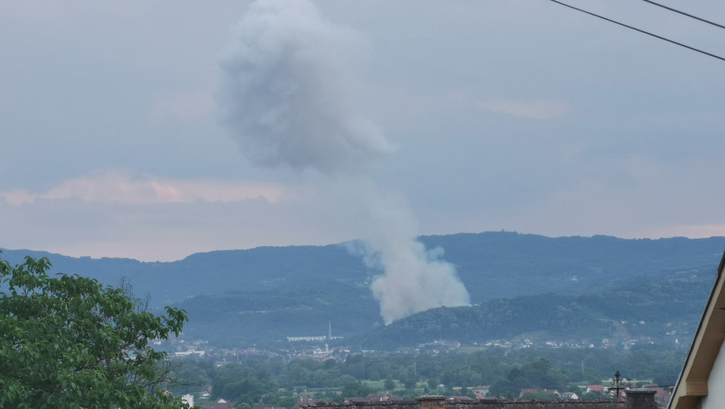 Opet vatra u reonu fabrike "Sloboda", gradonačelnik Čačka: Požar lokalizovan, goreo deo šume, vatrogasci ostaju na terenu