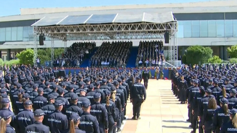 Obeležavanje Dana MUP i Dana policije - svečana zakletva novih 1.337 policajaca