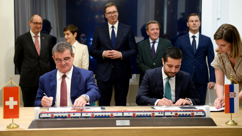Potpisan Memorandum sa kompanijom Štadler, Švajcarci zainteresovani za otvaranje fabrike u Srbiji