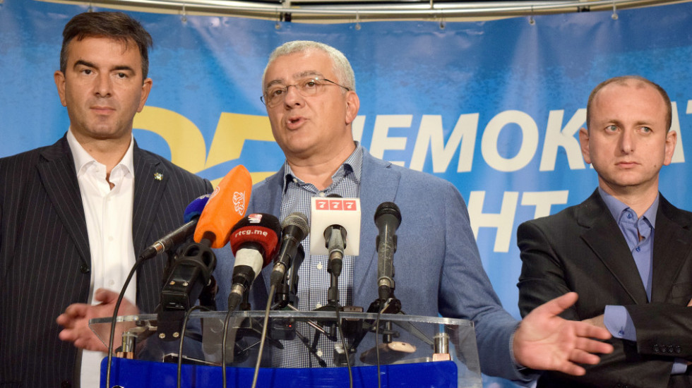 U Crnoj Gori sastanak lidera parlamentarnih stranaka o političkoj krizi, predstavnici DF napustili razgovore