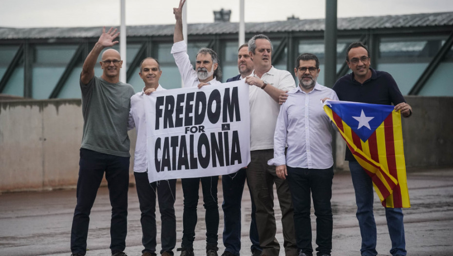Pomilovani katalonski separatisti izašli iz zatvora, Madrid se oglasio o eventualnom novom referendumu