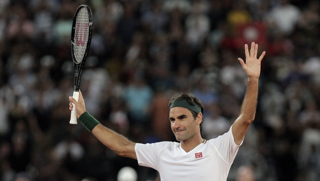 Rodžer Federer posetio Vimbldon