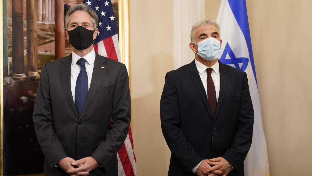 Sastanak Lapida i Blinkena u Rimu: "Izrael će popraviti greške u odnosima sa SAD"