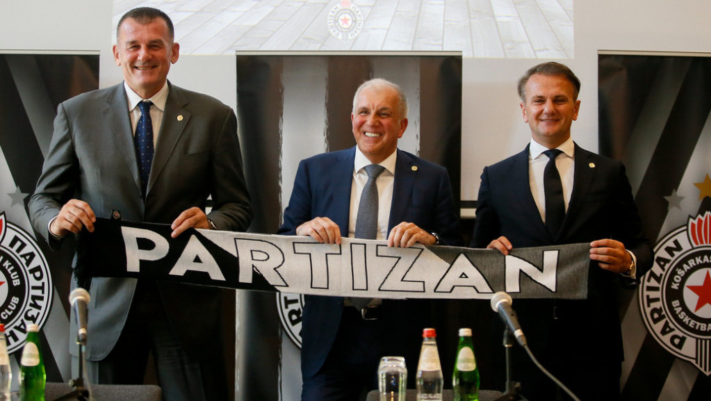 Partizan predstavio Obradovića: Ambicije su najviše moguće