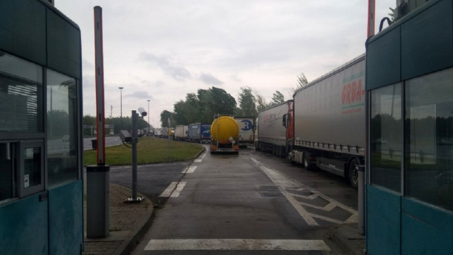 Zastoj na graničnom prelazu sa Rumunijom, teretna vozila čekaju više od 10 sati