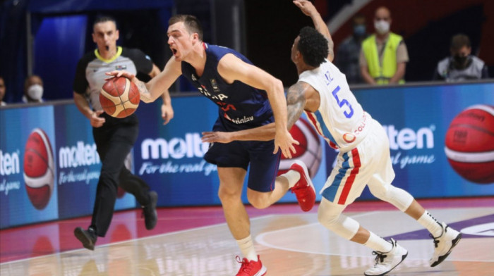 Košarkaši Srbije uz mnogo muke pobedili Dominikansku Republiku na kvalifikacionom turniru za Olimpijske igre